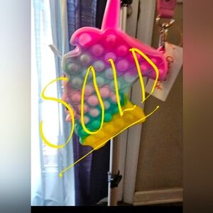 GIRL'S UNICORN POP-IT PURSE